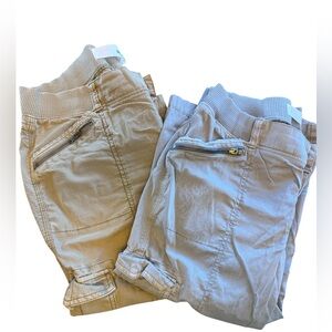 Sonoma‎ Women’s Capri Cargo Pants – Size 6P Khaki Tan Casual Utility